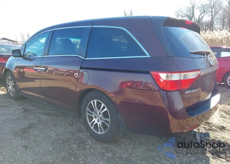 2012 Honda Odyssey Ex-L from USA, damaged, VIN 5FNRL5H67CB115480